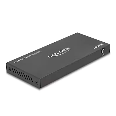 Abbildung von Delock HDMI Switch 4 x in zu 1 out 8K 60 Hz
