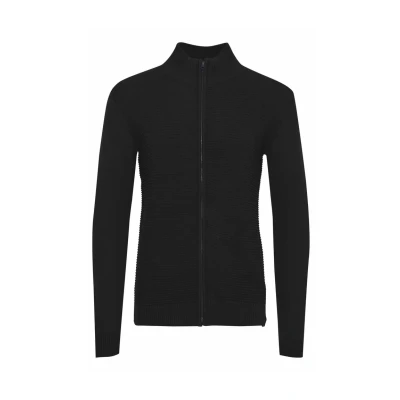 Abbildung von Indicode Jeans Rickert Strickjacke, Herren, Größe: Small, Black