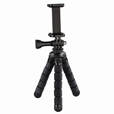 Abbildung von Hama Flex 2in1 Mini Tripod for Smartphone and GoPro 14 cm