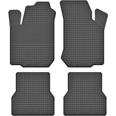 Abbildung von Gummimatten Fußmatten Hoher Rand 15 mm für FIAT Stilo (2001 2007) Passgenau