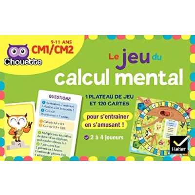 Abbildung von Chouette Le jeu du calcul mental CM1 CM2: Avec un plateau de et 120 cartes