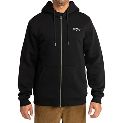 Abbildung von Billabong Arch Sherpa Fleece mit Reißverschluss für Männer Schwarz