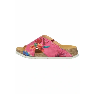 Abbildung von Think! Pantolette hoch, Damen, Größe: 38, Pink Leder