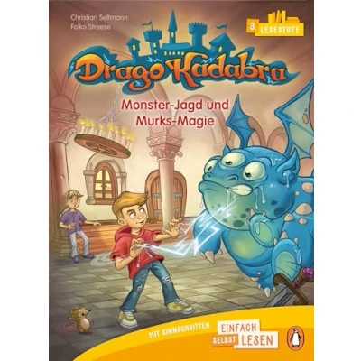 Abbildung von Penguin JUNIOR Einfach selbst lesen: Drago Kadabra. Monster Jagd und Murks Magie (Lesestufe 3): Erstlesebuch mit Geschichten in Sinnschritten für ... Klasse. 3. Lesestufe Kinder ab 6/7 Jahren