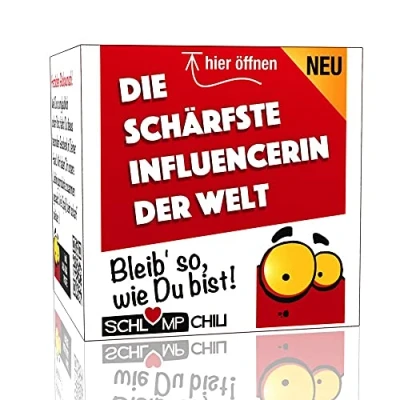 Abbildung von Schlump Chili⎪Die schärfste Influencerin der Welt ein Geschenk für modebewusste Trendsetter, tolles Präsent zum Geburtstag, Ostern, Weihnachten, Nikolaus, als Dankeschön oder einfach so :)