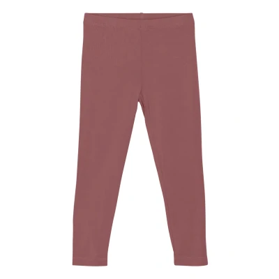 Abbildung von Minymo Leggings Hosen für Kinder, Größe: 110, Rose brown