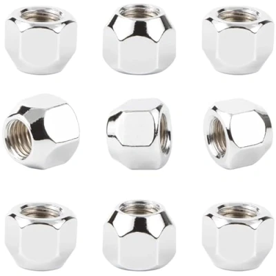 Abbildung von 20 SILBER Radmuttern Mutter für STAHLFELGEN FO M12x1,5 SW19