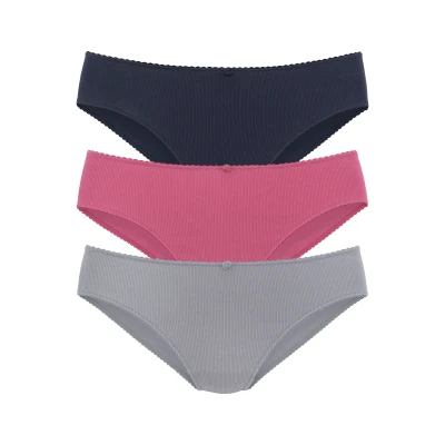 Abbildung von Vivance JAZZ 3 PACK Slip, Damen, Größe: 32/34, Blau beere navy