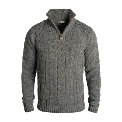 Abbildung von Solid Sdpankraz Strickpullover, Herren, Größe: Large, Dark grey