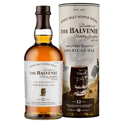 Abbildung von The Balvenie 12 Jahre Sweet Toast of American Oak Single Malt Scotch Whisky, 70cl