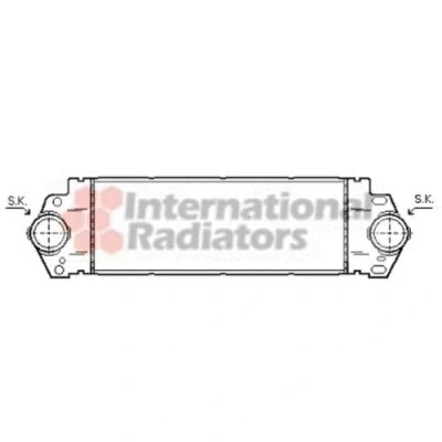 Abbildung von VAN WEZEL 58004233 Ladeluftkühler VOLKSWAGEN: Transporter 5 Bus, Kastenwagen, Multivan (7HM kfzteile, kfzteile24, bandel online,