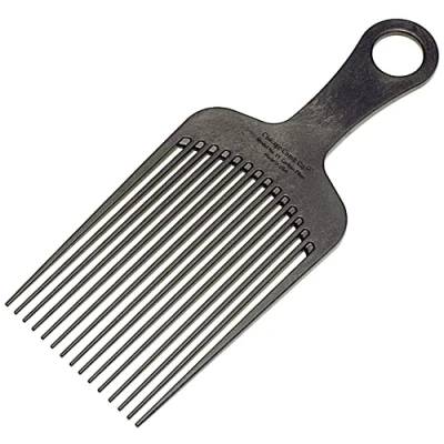 Abbildung von Chicago Comb Modell 11 Kohlefaser, XL Haarspieße, antistatisch, 7,5 Zoll (19 cm)