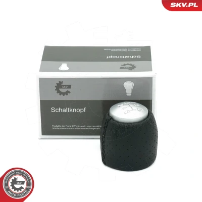 Abbildung von ESEN SKV 63SKV004 Schalthebelknauf 6 Gang PU (Polyurethan), Leder ALFA ROMEO: 147, 159 Sportwagon, Limousine