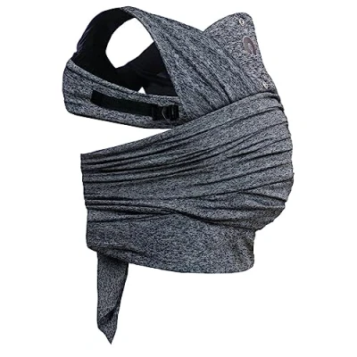 Abbildung von Chicco Boppy Comfyfit Evolution Babytrage, einfach zu tragen und verstellbar, ergonomische Babytrage für Mamas Vorderseite mit Kopf Nackenstütze, breite geknotete Gurte, verstellbare Armlöcher