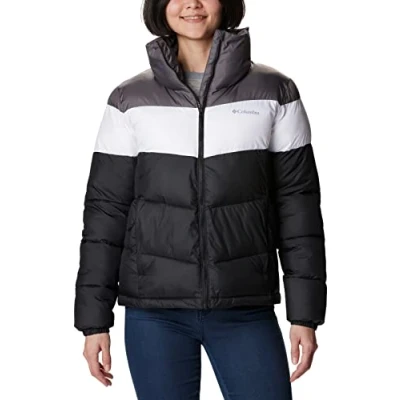 Abbildung von Columbia Puffect Blocked Daunenjacke, Damen, Größe: Medium, Black