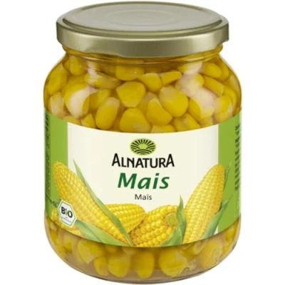 Abbildung von Alnatura Mais in der dose 230 g