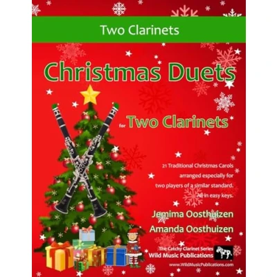 Abbildung von Christmas Duets for two Clarinets: 21 Traditional Carols arranged equal clarinets of intermediate standard. Several are below the break.