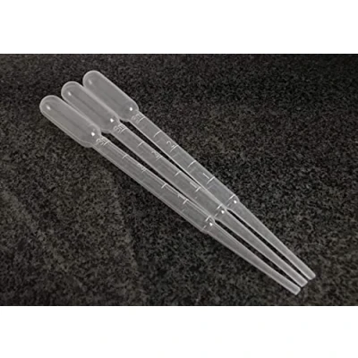 Abbildung von AE GLAS 3ml Transferpipetten Pipette Dropper Messpipette Pipetten Einwegpipetten (10 Stück)