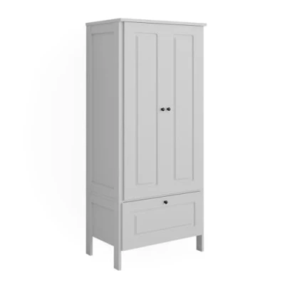 Abbildung von VitaliSpa Kinderkleiderschrank Ajaton, Weiß, 83.3 x 187 cm