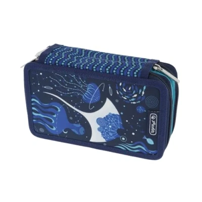 Abbildung von herlitz Federmäppchen TriCase 31teilig Deep Ocean