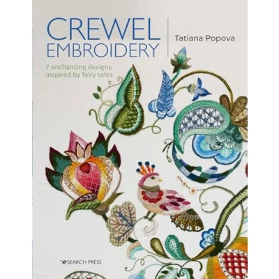 Abbildung von Crewel Embroidery: 7 Enchanting Designs Inspired by Fairy Tales