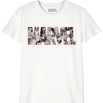 Abbildung von Marvel Jungen Bomarcots165 T Shirt, weiß, 14 Jahre