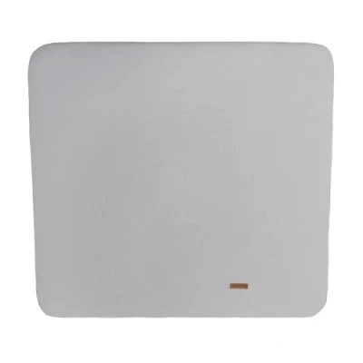 Abbildung von Baby&#039;s Only Baby Wickelauflagenbezug 75x85 cm Bezug für Wickelauflage Breeze Abwaschbare Wickeltischauflage Aus Baumwolle Grau