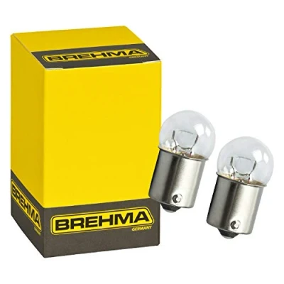 Abbildung von 2er Set BREHMA 90315 Ba15S R10W Kugellampe 12V 10W