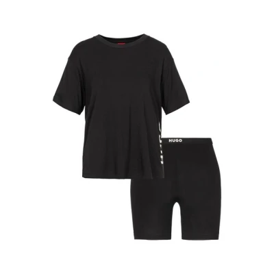 Abbildung von HUGO Unite Short Nachtwäsche Set, Damen, Größe: Small, Black