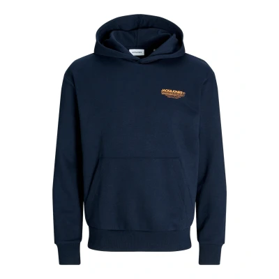 Abbildung von Jack &amp; Jones Jjolive HOOD Sweatshirt, Herren, Größe: 4XL, Navy