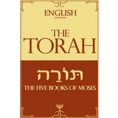 Abbildung von the ToRah Five 5 Books of Moses Tanakh, or Holy Hebrew Bible including Ten Commandments Large Print: Genesis, Exodus, Leviticus, Numbers, and Deuteronomy