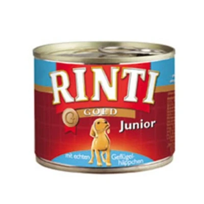 Abbildung von Rinti Gold Junior Geflügel 12 x 185 g