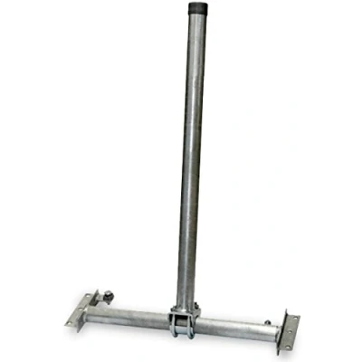 Abbildung von SKT QSH05 Dachsparrenhalter 90 cm Mast Stahl feuerverzinkt