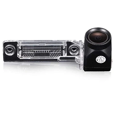 Abbildung von Neues 20mm Objektiv HD Farbe Einparkhilfe Auto Rückfahrkamera, Super Weitwinkel wasserdichte Nachtsicht Car Camera für VW Caddy B5 B6 Passat 3C 3B Sagitar Multivan T5 Golf Plus Polo