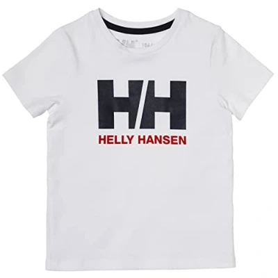 Abbildung von Helly Hansen Kinder Unisex HH Logo T Shirt, 6, Weiß