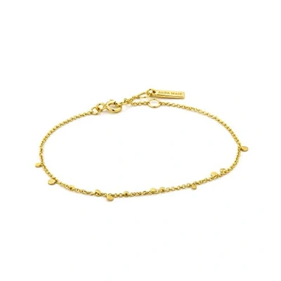 Abbildung von Ania Haie Geometry Mixed Discs Armband goldcoloured, Damen, Größe: One Size, Gold coloured