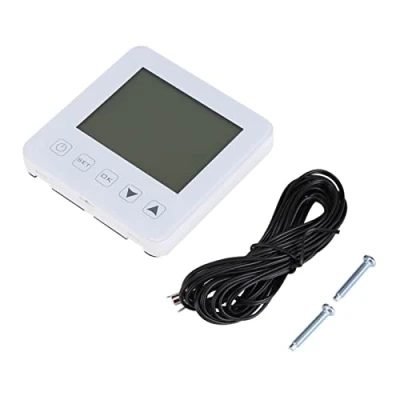 Abbildung von FTVOGUE Programmierbarer Thermostat, 16 A LCD Display Digital Thermostat für elektrische Heizung Raumthermostat