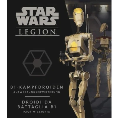 Abbildung von Atomic Mass Games, Star Wars: Legion B1 Kampfdroiden Aufwertung, Erweiterung, Tabletop, 2 Spieler, Ab 14+ Jahren, 120 180 Minuten, Deutsch
