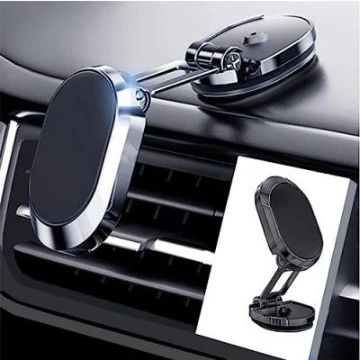 Abbildung von JXBCGAL Handyhalterung Auto, Auto Phone Holde, Magnetische Telefon Halterung für Mount 360 Rotation Kompatibel Mit Smartphones Wie iPhone, Xiaomi, Huawei
