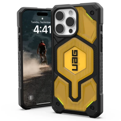 Abbildung von URBAN ARMOR GEAR Monarch Pro Case kompatibel mit Apple iPhone 16 Max Hülle (7,6 Meter Fallschutz, Wireless Charging/Magnetische Aufladung kompatibel, 5 Schichten Schutz) ultem