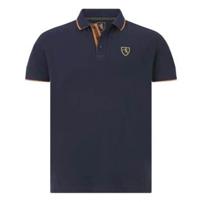 Abbildung von Charles Colby Poloshirt, Herren, Größe: 6XL, Dunkelblau
