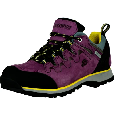 Abbildung von GUGGEN Mountain Wanderschuh PT024 Damenwanderschuh Wanderschuhe Trekkingschuhe Wasserdicht Membrane, Verstärkte Schuhspitze mit Gummikappe