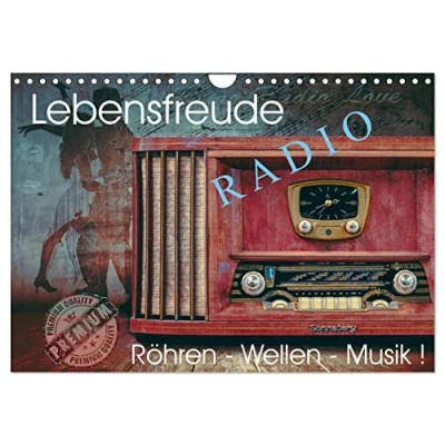 Abbildung von Lebensfreude Radio (Wandkalender 2025 DIN A4 quer), CALVENDO Monatskalender