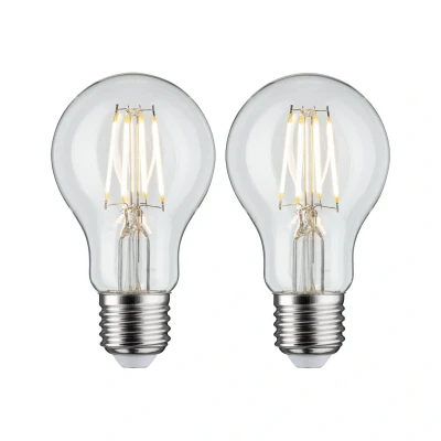 Abbildung von Paulmann 28856 Filament 230V LED Birne E27 2x470lm 2x5W 2700K Klar Lampen Leuchtmittel
