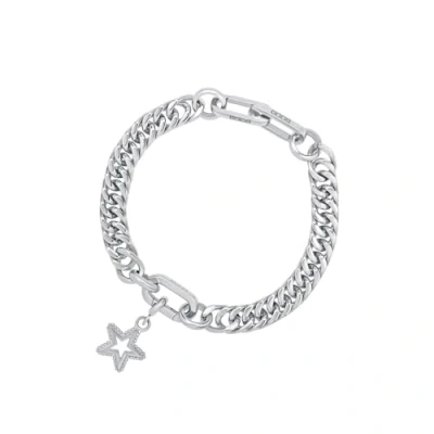 Abbildung von iXXXi Connect Verbundarmband Hennie Silber 19cm, Edelstahl, Kein Edelstein