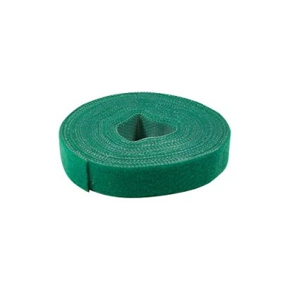 Abbildung von LogiLink KAB0054 Kabelbinder aus Klettband, 4 m, grün