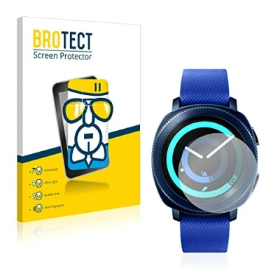 Abbildung von BROTECT Schutzglas für Samsung Gear Sport Schutzfolie Panzer Folie Glas [Extrem Kratzfest 9H, Anti Fingerprint, Ultra Transparent]