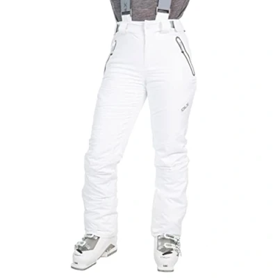 Abbildung von DLX Damen Marisol wasserdichte Skihose, White, L