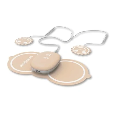 Abbildung von medisana TT 250 Menstruationsschmerz Pad mit TENS &amp; Wärme, Schmerztherapiegerät gegen Periodenschmerzen und Schmerzen durch Endometriose, Wärmefunktion 2 zusätzlichen Elektroden