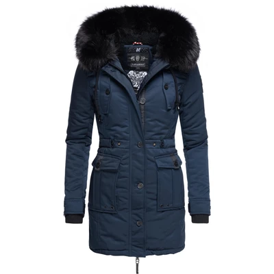 Abbildung von Navahoo Luluna Wintermantel, Damen, Größe: Large, Blue